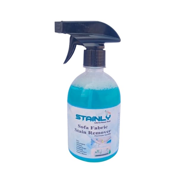 Stainly Sofa Cleaner Spray Velvet, Leather, Jute, Jacquard, Best Stain Remover for Sofa 500ml–Rating: 4.8/5.0 ⭐⭐⭐⭐⭐ Free Delivery 🚚
