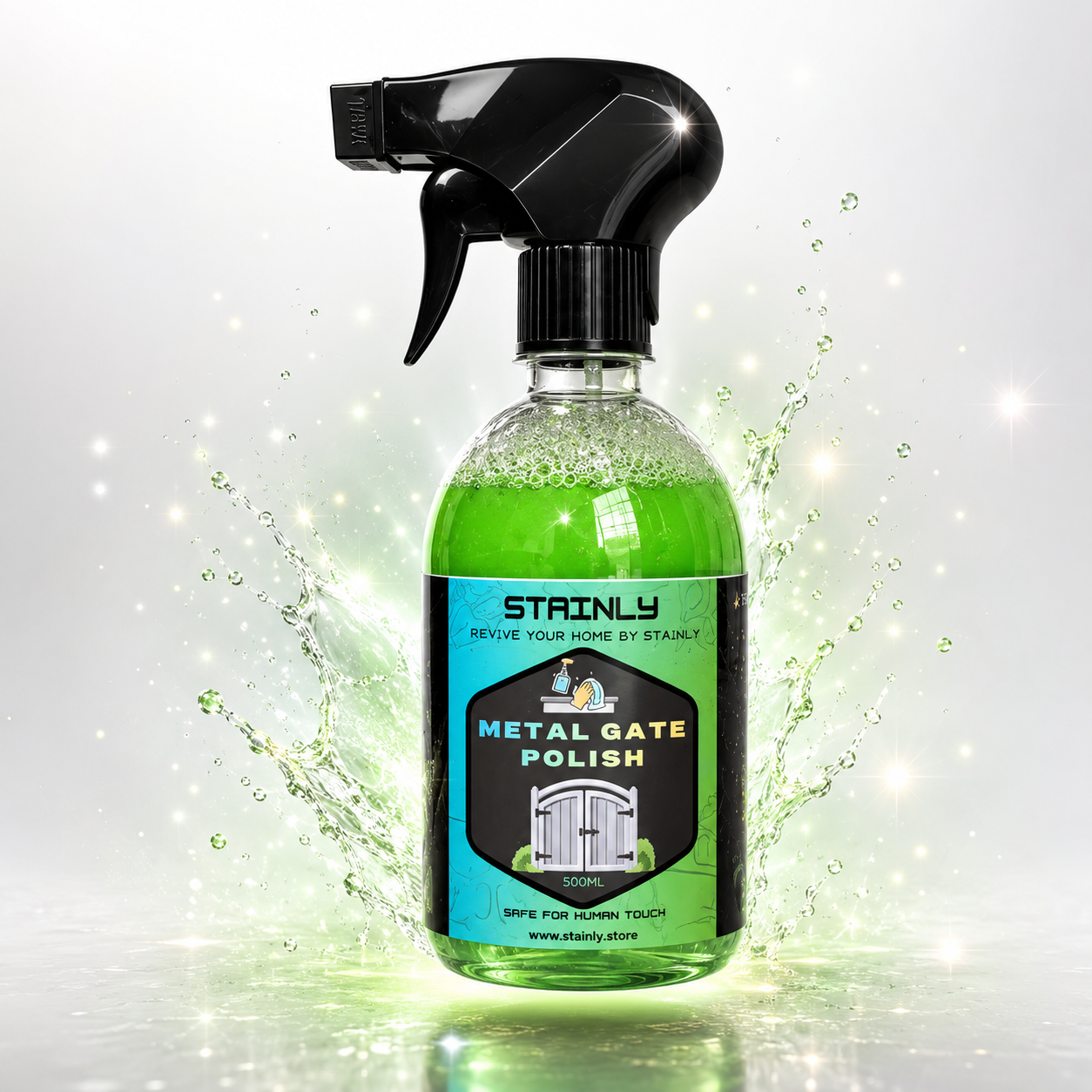 Pack of 2 - Metal Gate Polish & Sofa Cleaner 500ml