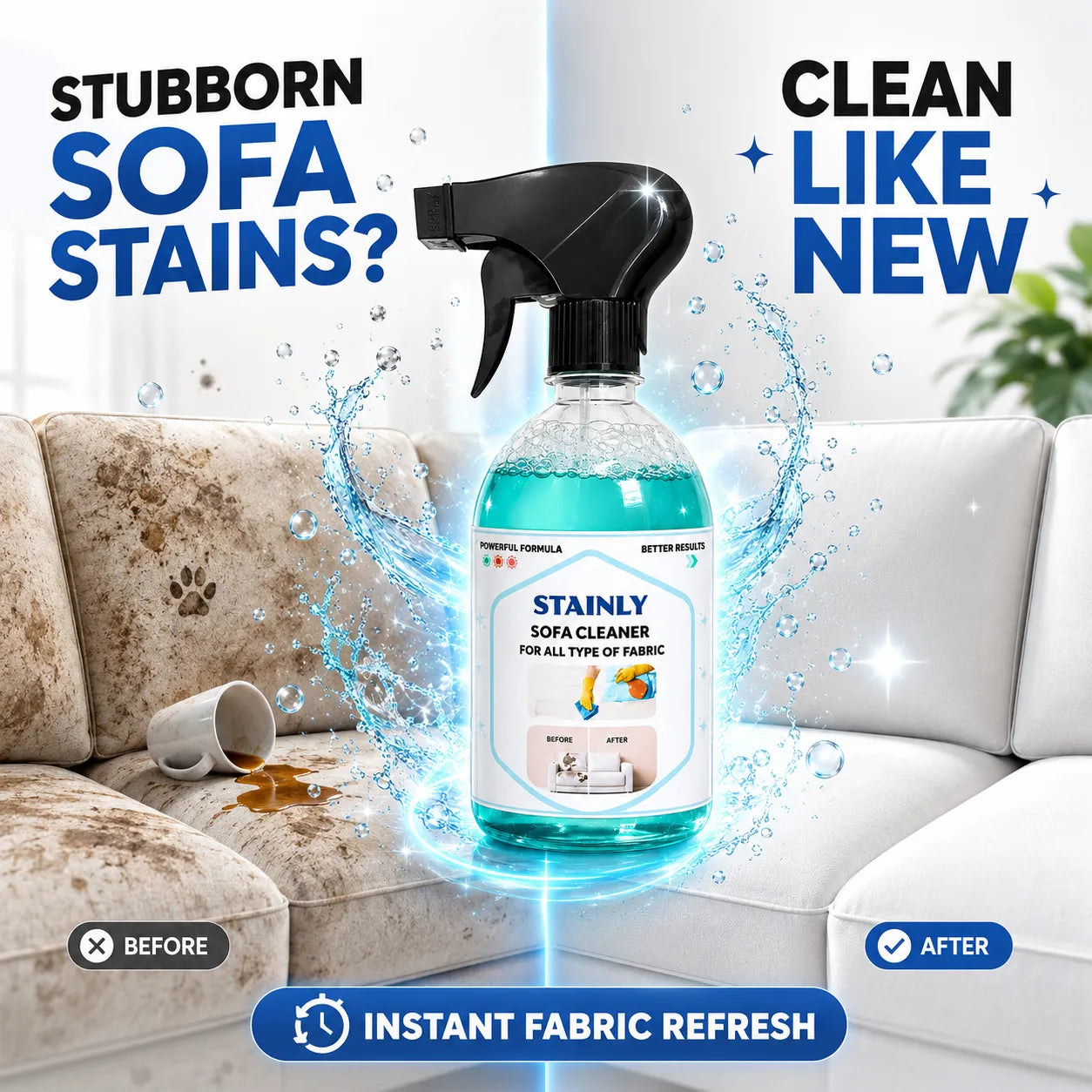 Sofa Cleaner for all Fabrics