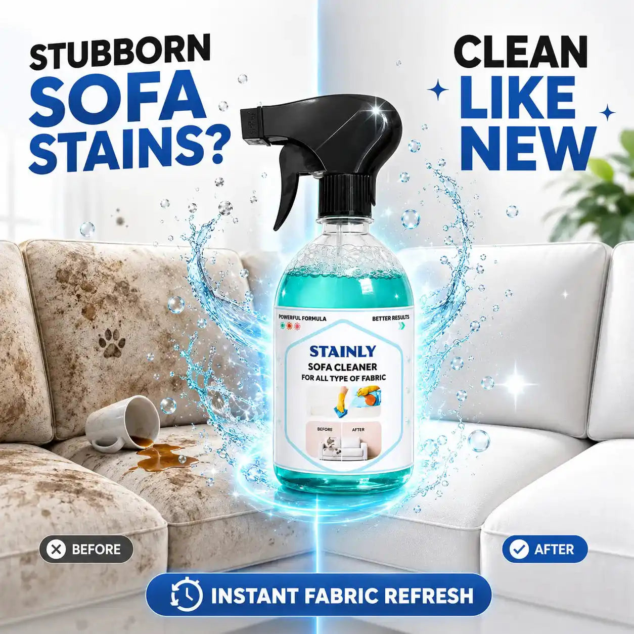 Sofa Cleaner for all Fabrics