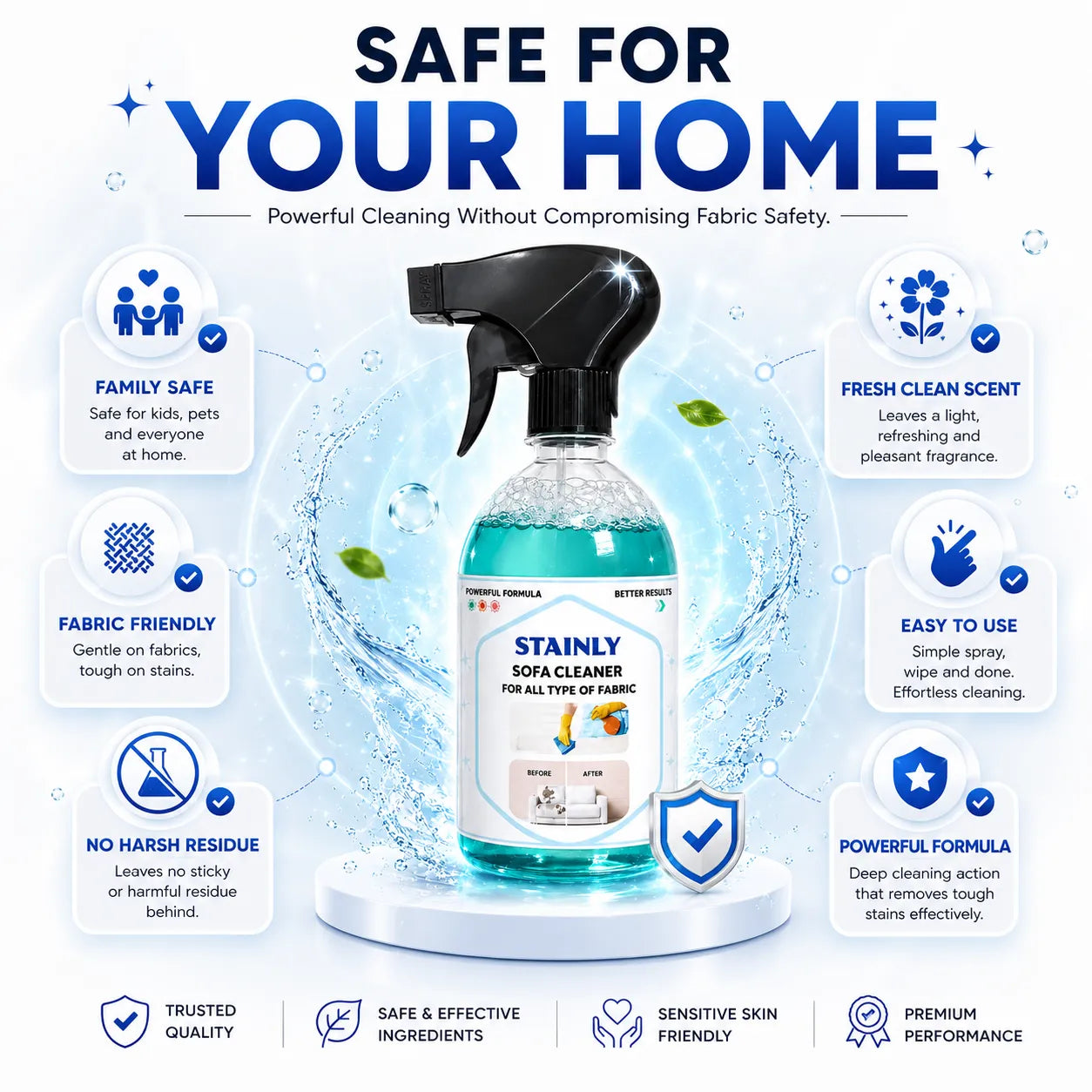 Sofa Cleaner for all Fabrics