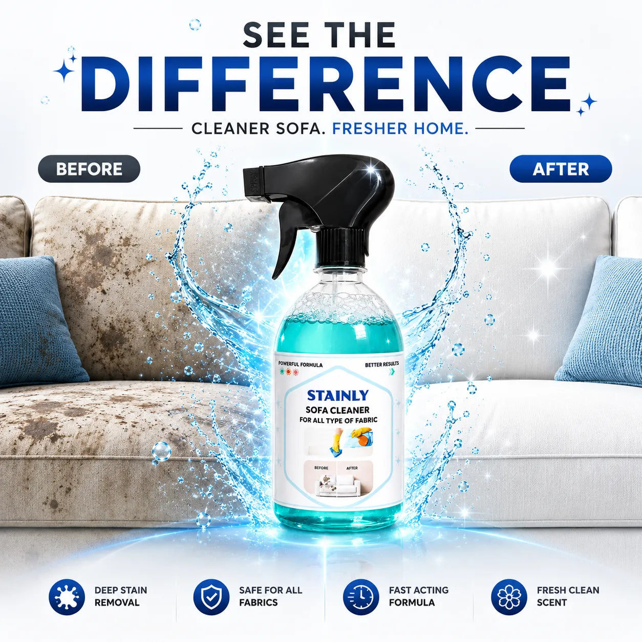 Sofa Cleaner for all Fabrics