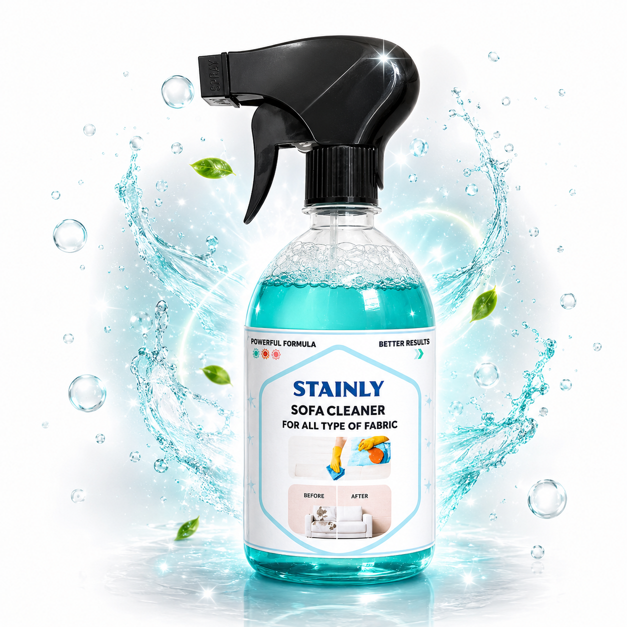 Pack of 2 - Wooden Polish & Sofa Cleaner 500ml