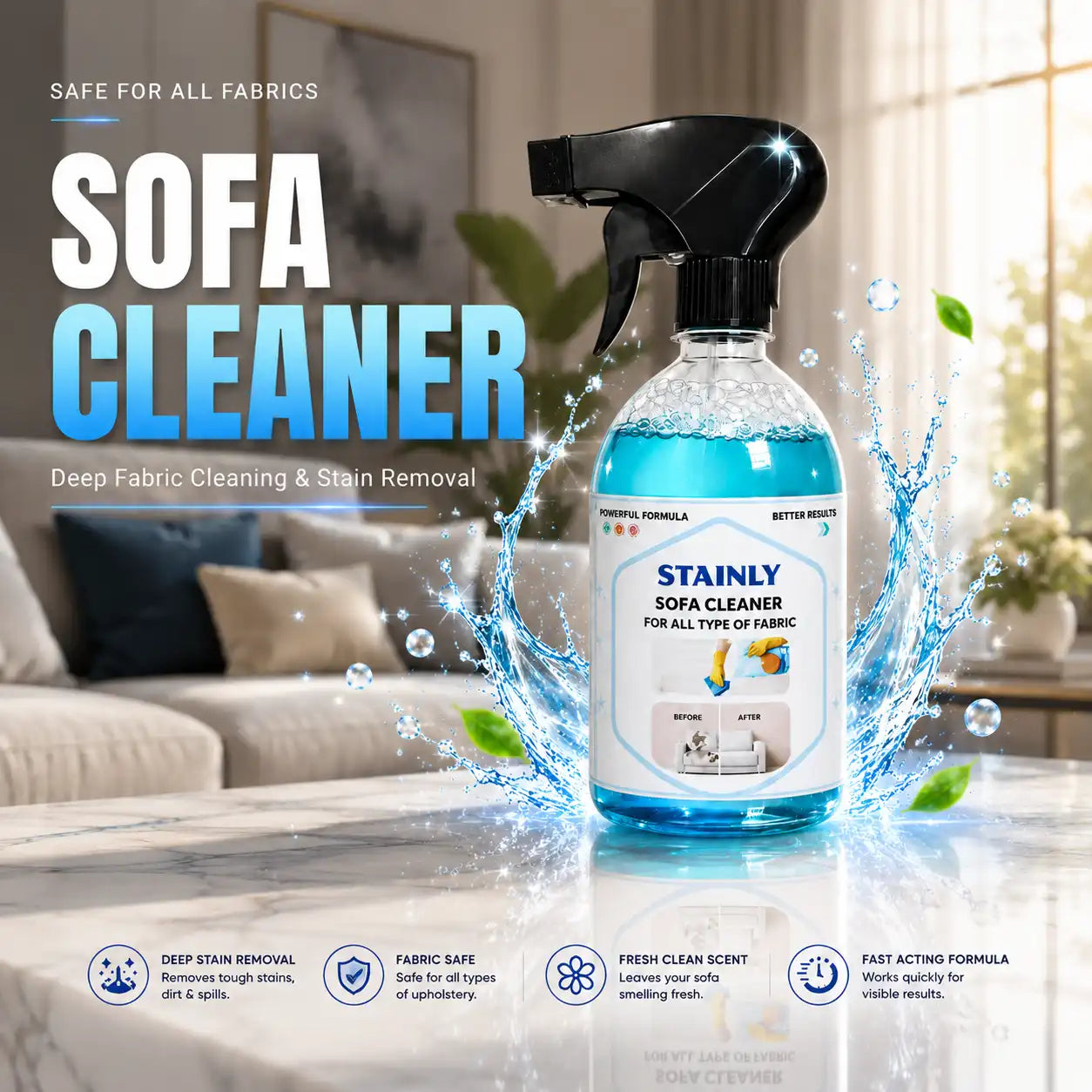 Sofa Cleaner for all Fabrics