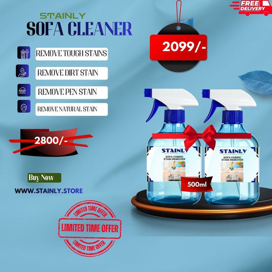 Pack of 2 Sofa Cleaner - Bundle Offer