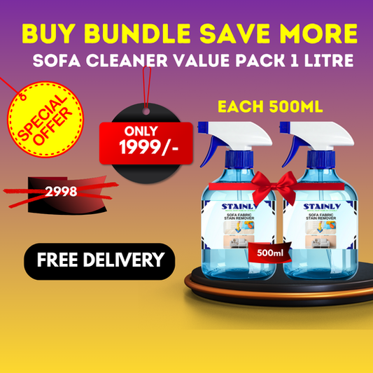 Pack of 2 Sofa Cleaner - Bundle Offer